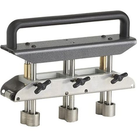 Outil de Pliage de Métal pliage en métal cintreuse à rouleaux Rouleau de Bord à 3 Stations pour Tôle de Toiture de 0 plieuse tole 3 à 1,0 Mm D'épaisseur, Taglierini e piegatori per barre (1/5)