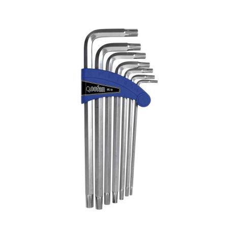 Juego llaves Ribe 7 unidades entre 4mm y 10mm de acero resistente a la corrosión