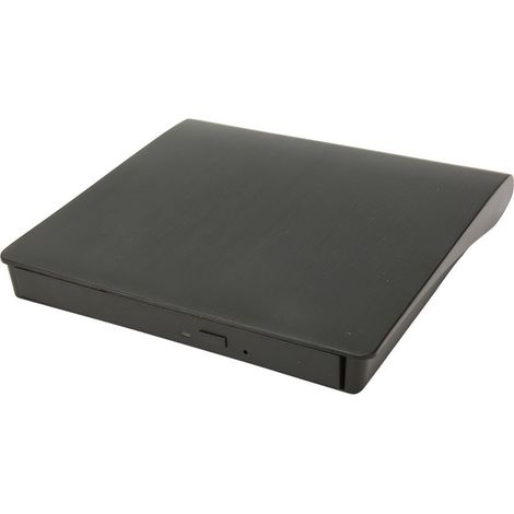 Boîtier Externe DVD USB Type C 3.0 Plug and Play pour CD/DVD/BD SATA 9.5mm/9mm - Lecteur Optique Slim (1/5)