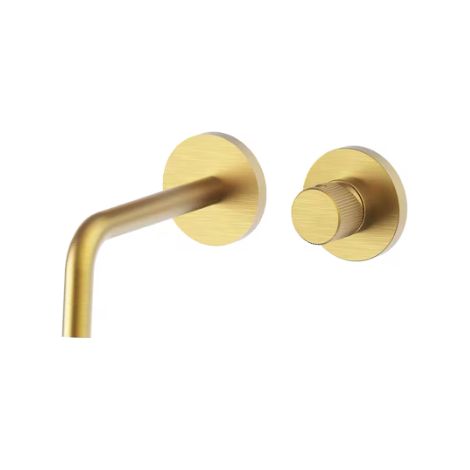 Set esterno per miscelatore incasso lavabo Honey Gold Spazzolato, con bocca 178 mm. Paffoni serie Jo JOBOX105HGSP70 Ottone - Honey Gold Spazzolato (1/2)