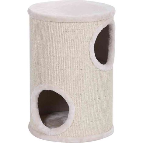 Arbre à Chat Rond Beige pour Chat Intérieur