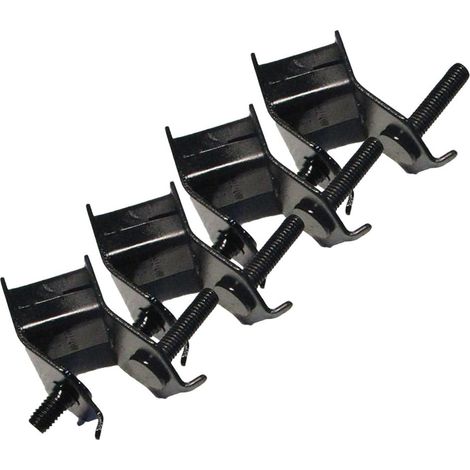 Lot de 4 Supports Anti-vibrations en Caoutchouc et Fer pour Générateur Moteur, Léger et Silencieux, des Vibrations pour Usage Industriel (1/5)