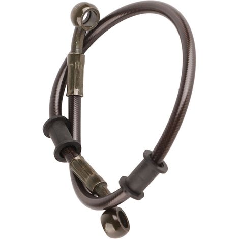 Geeignet für universelle 50 cm lange, ummantelte Brems- und Kupplungsschläuche aus Stahlflex, schwarz, einfach zu montieren.