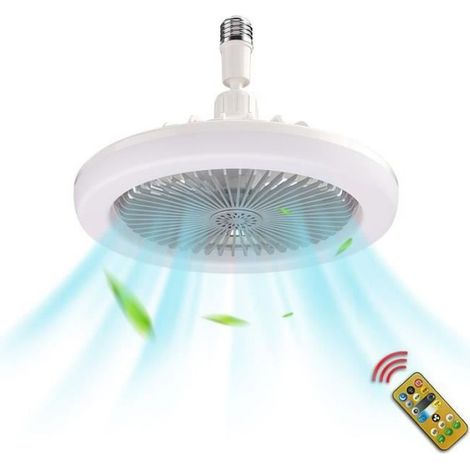 1 Deckenventilator, dimmbare LED-Beleuchtung, Aromatherapie-Einschub, Fernbedienung, für Schlafzimmer (1/5)