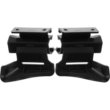 Coppia di staffe di fissaggio per la copertura del paraurti anteriore (lato sinistro e destro) per i modelli Chevrolet Rio dal 2006 al 2011, codici articolo: 86515-1G000 e 86516-1G000