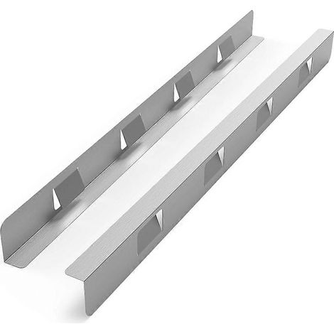 Cache-espace pour cuisinière en acier inoxydable, lot de 2, pour cuisine. (1/5)