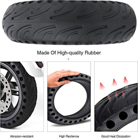 Roue anti-crevaison pour trottinette électrique Xiaomi, vélo d'équilibre, pneu increvable de rechange