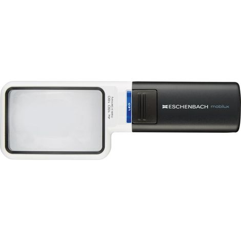 ESCHENBACH Leuchtlupe mobilux 4x LED 75x50mm (1/5)