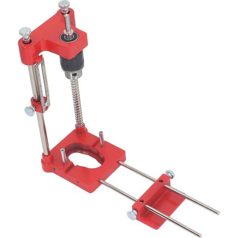 Guide de perçage bois portable en alliage d'aluminium calibreur trous précis outil de gabarit (1/5)