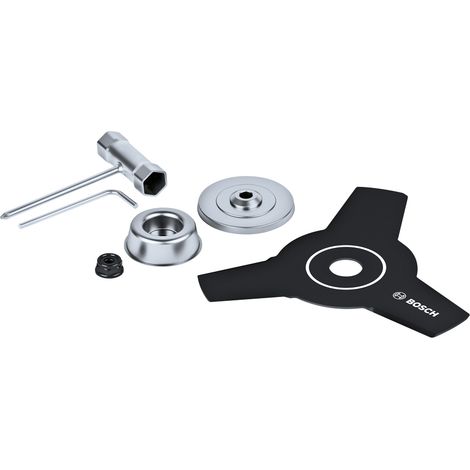 LAMA PER TAGLIABORDI BOSCH F016800631 CON DADO E FLANGIA