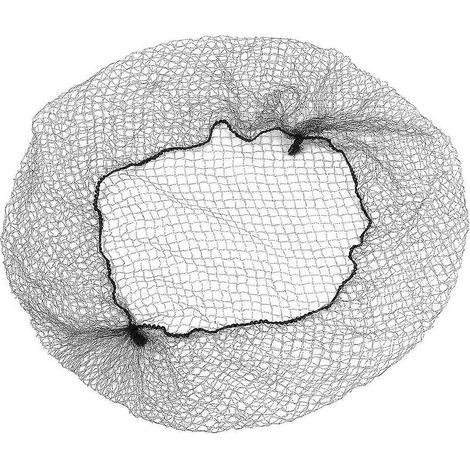 TINKSKY Lot de 100 filets à cheveux invisibles en maille élastique (noir)-50.00X50.00X0.20CM-Black (1/4)