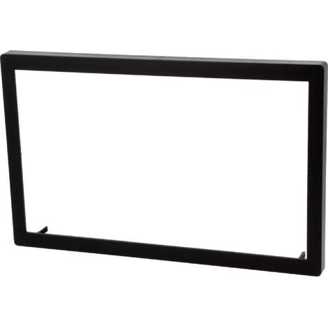 Facade autoradio 2 DIN compatible avec Citroen Ford Mercedes Peugeot Renault 118x188.5mm