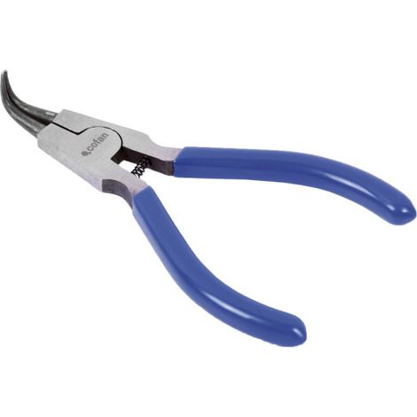 Alicates para arandelas con circlip exterior curvo en acero de alta calidad, diferentes tamaños                                                          175 mm Ø 19-60 mm (1/2)