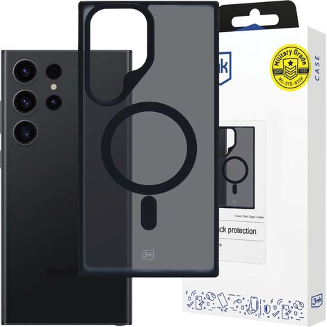 Samsung Galaxy S23 Ultra - 3mk Smoke MagCase
