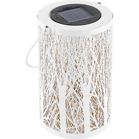 Lampada decorativa – lampada a sospensione a LED cava – solare – giardino / cortile / patio – vialetto esterno