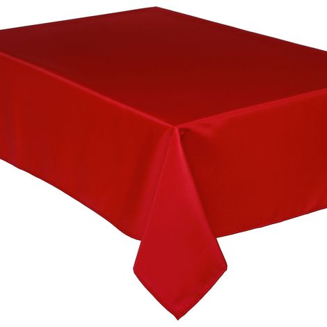 Atmosphera – Nappe imperméable anti-taches 240x140 cm – Polyester pour protection élégante – Idéale pour tables intérieures et extérieures