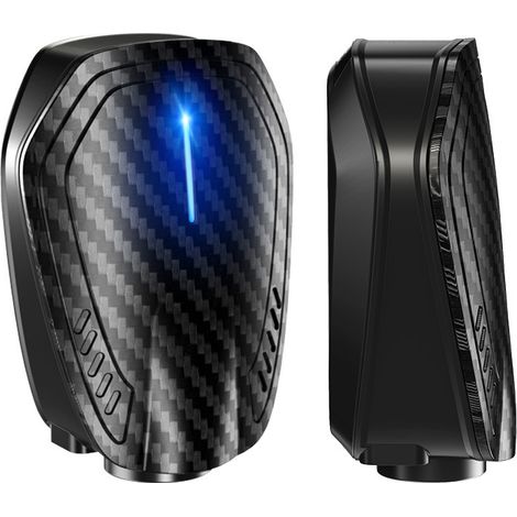 (Pour Mazda - Nouveau modèle) 2 projecteurs LED rechargeables pour portières de voiture, logo de bienvenue, veilleuse laser, accessoires auto (1/5)