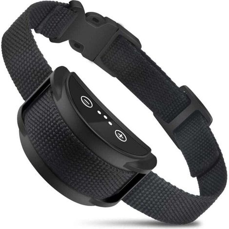 Anti Bark Collar for Dogs, Anti Escape Collar with Capsule, Rechargeable Collar, Automatic Training Collar, 5 Levels Vibration, Rain, Snow, Mud MUMU (1/4)