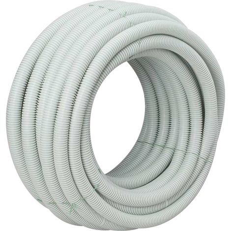 Condotto flessibile heidemann flexible conduit en32 25m grigio