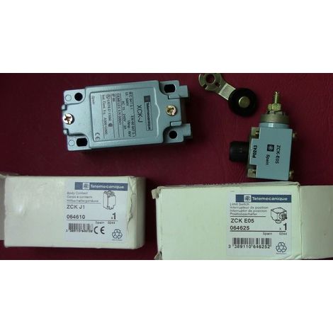 INTERRUPTEUR POSITION ZCK-J + ZCK E05 TELEMECANIQUE 064610 - 064625