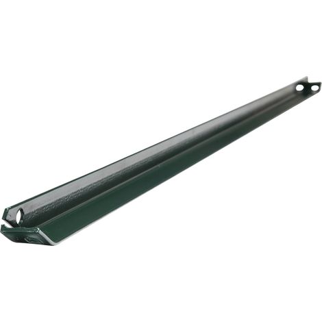 Werka Pro – Jambe de force T verte 1,75 m – Acier haute qualité – Profil en T pour stabilité – Pour grillages et clôtures