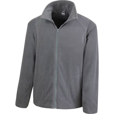 Giacca da lavoro in pile leggero Micron Result Carbone XXXL