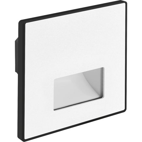 Applique d’escalier encastrée LED CCT 1,2 W carrée blanche WEKTOR Struhm (1/2)