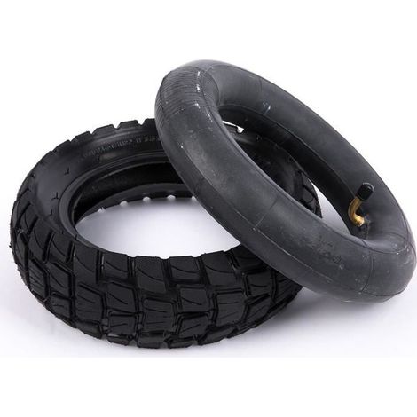 Phares,Chambre à air et pneu pour Scooter électrique 10 pouces 80-65-6, 10x3.0, pour Zero 10x KUGO grace - Package 4[A]