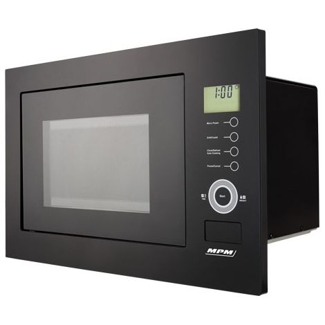Four à micro-ondes encastrable 25L – Puissance 900W – 8 programmes de cuisson – Nettoyage vapeur – Design moderne blanc - MPM25KMI01 (1/2)