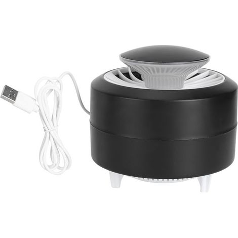 Lampe Anti-Moustiques Photocatalytique, Répulsif USB Portable Silencieux pour Maison et Extérieur Noir (1/5)
