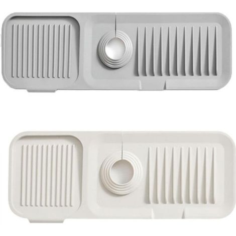 [JAMAIS UTILISÉ] Tapis de robinet de cuisine ensemble de 2 tapis de robinet en Silicone tapis de séchage pour la cuisine et la salle de bains cuisine Protection du sol de cuisine (1/4)