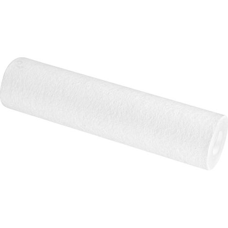 Cartuccia Filtro Spugna di Polipropilene Filtraggio Acqua 5 Micron 10” x 2,5” STI
