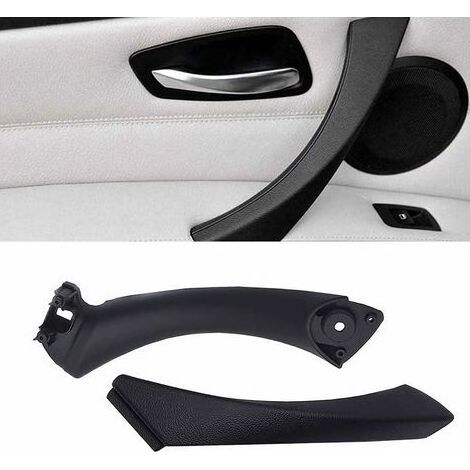 Compatible avec poignée de porte Série 3 E90/E91/E92/E93,poignée de traction de porte passager gauche + couvercle extérieur (Compatible with Série 3 E90/E91 323 325 328 330 335 Sedan&Touring) 1000 pcs (1/5)