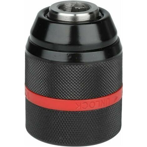 FENOPLASTICAMandrin de Perçage Auto-serrant, Mandrin de Perceuse à Main sans Clé, Monture Mandrin Universel sans Clé Multi-changement Rapide de 13 Mm, Mandrin de Perceuse à Main à Usages Multiples (1/5)