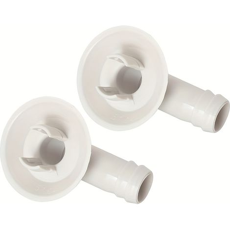 Lot de 2 raccords coudés de 19 mm pour tuyau de vidange de climatisation, adaptateur de vidange de condensats en PP pour climatiseurs mini-split (1/5)