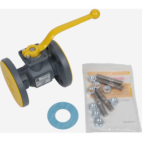 Kugelhahn Set DN150 PN16 für Gas - 15133126812 von Weishaupt