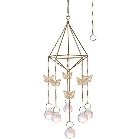 Pendentif Cristal K9 - Suncatcher à Prisme Suspendu - Décoration Fenêtre et Intérieur - Pour Arbre de Noël, Mariage, Voiture, Plantes - 1 Pièce (1/5)
