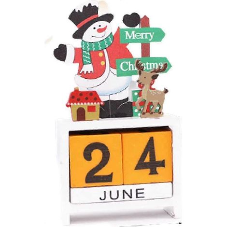 Calendrier de l'Avent vintage en bois - Une activité manuelle de Noël pour toute la famille (1/5)
