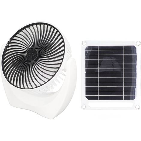 6W 5V Solarpanel + 4,5W 5V Lüfter, Solarset zum Laden von Handys und elektronischen Geräten (Batterie nicht enthalten, IP069-Modell) (1/5)