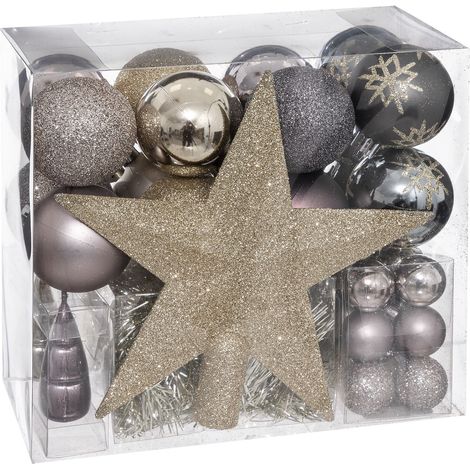 Collection de décorations pour sapin de Noël 44 pièces