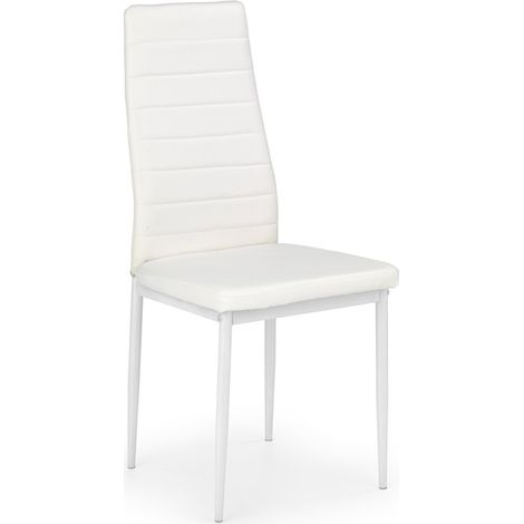 Chaise noire ou blanche Dany - Blanc