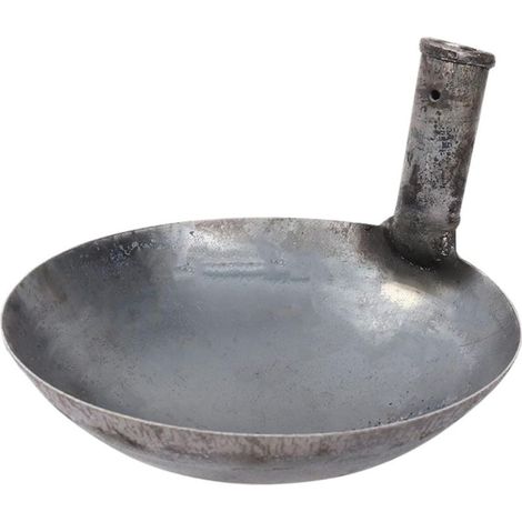 Louche Fer épaisse avec Manche Long Cuillère Robuste pour Maison et Jardin (1/5)