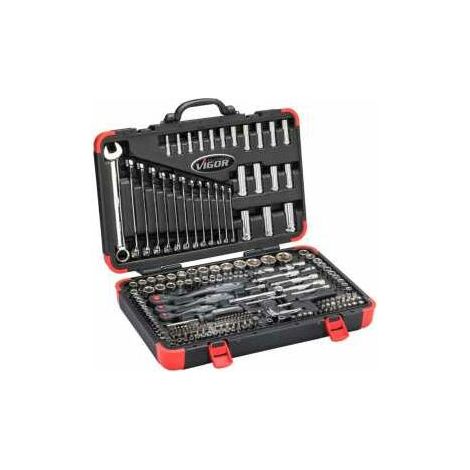 Vigor V3277N Steckschlüsselsatz 212teilig V3277N