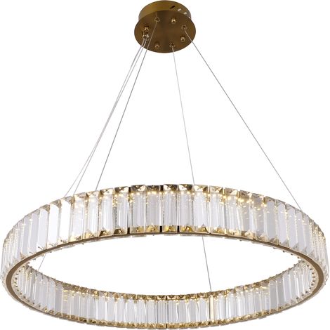 Anello lampadario a LED in ottone Bohemia Brass 60 AL - 60 cm, ottone dorato (1/5)