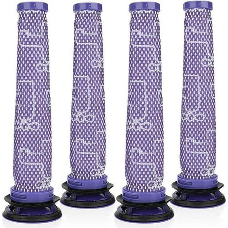 Ersatzfilter für Dyson V6, V7 und V8 Serien. 4-teiliger Vorfilter. HEPA-Filter für Dyson Staubsauger. Zubehör für Dyson Vorfilter. (1/5)