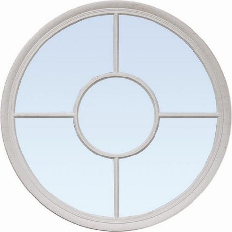 112cm Wall Mirror - Glass - L6 x W78 x H112 cm - Silver