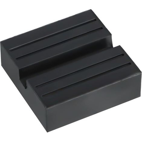 Caoutchouc Cric Voiture, Bloc en Caoutchouc, Universel Tampon Cric de Voiture, Auto Jack Pad Bloc de Support en Caoutchouc pour Cric