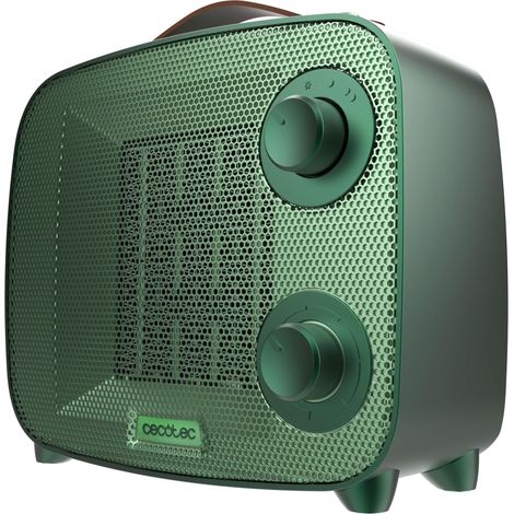 Cecotec Calefactor Cerámico de Sobremesa ReadyWarm 1550 Ceramic Aura. 1500W, 3 Modos, Bajo Consumo, Termostato Ajustable