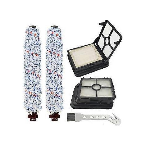 Kit aspirateur CrossWave anti-emmêlement, brosses multi-surfaces pour une élimination efficace des poils d'animaux, filtres réutilisables pour un remplacement facile (1/5)