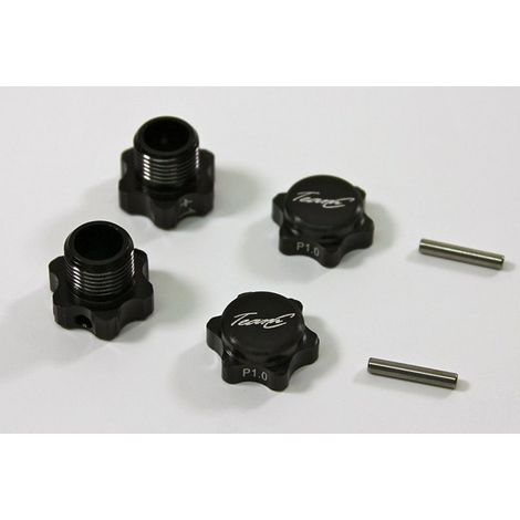Alu Hex Mount +1mm (2 pcs) 1:8 Comp.